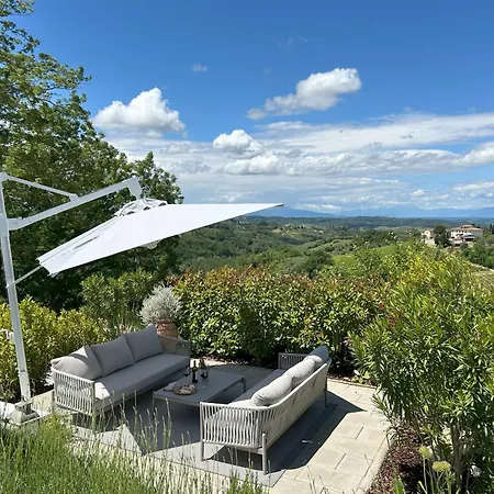 Ciliegino Apartment, Pool, Landscape View, Montaione, Toscana شقة *