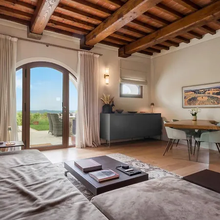 شقة Ciliegino Apartment, Pool, Landscape View, Montaione, Toscana *